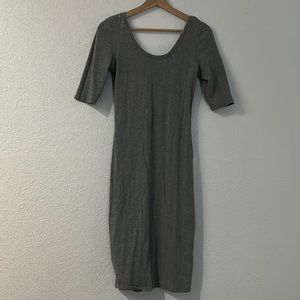 Grey mini dress